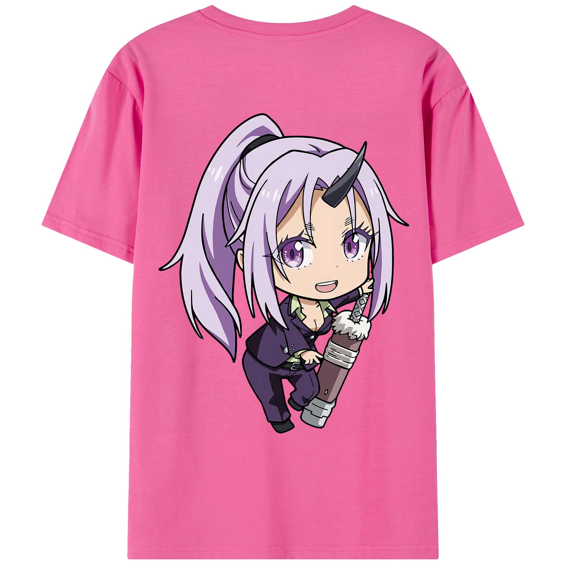 （画像用） 転スラ Regarding Reincarnated to Slime レディース半袖Tシャツ(バックプリント)